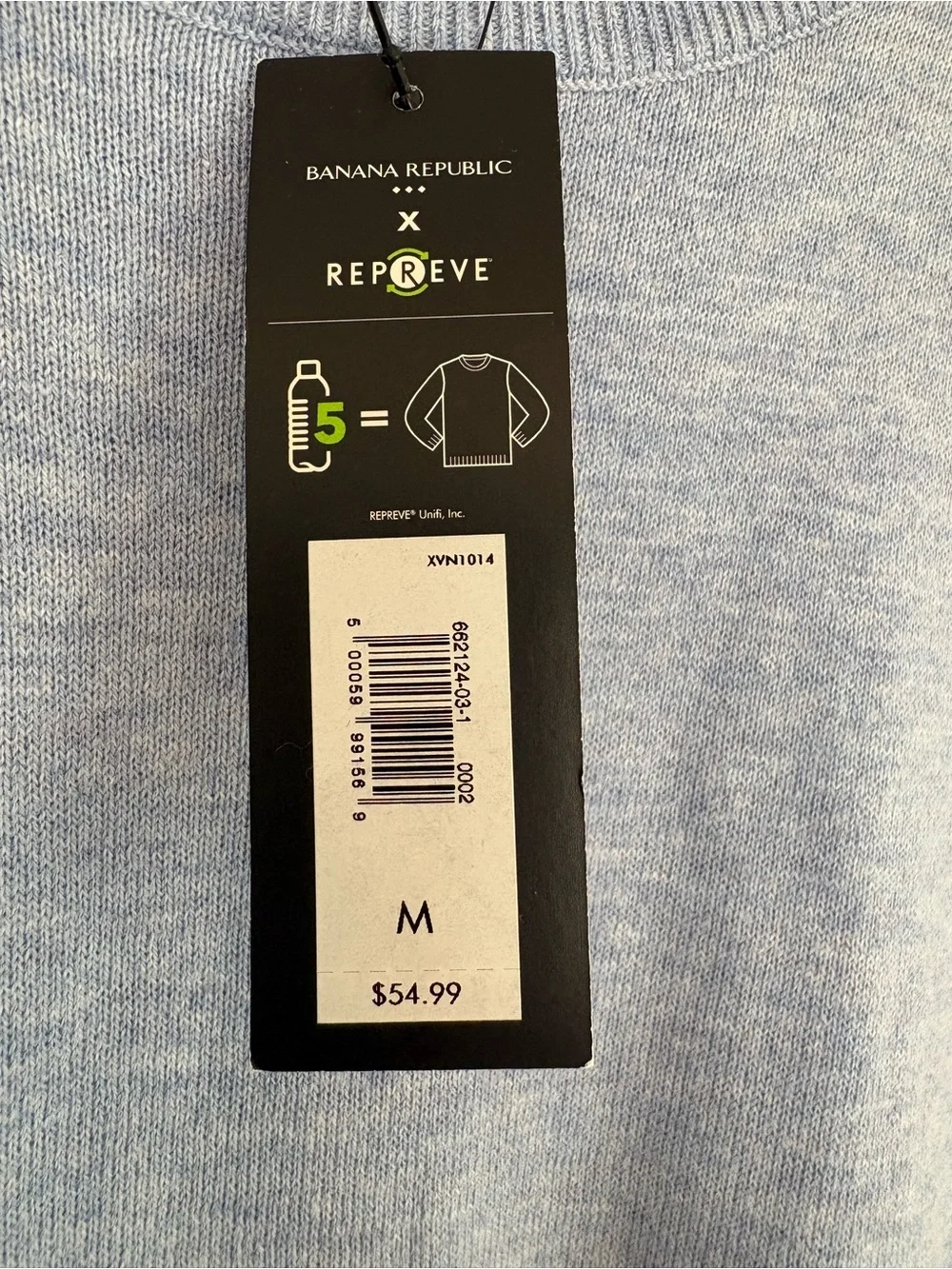 Banana Republic Men Crew Neck Lightweight Sweater Medium. Blue. Preppy Classic